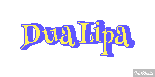 Dua Lipa Efeito do texto