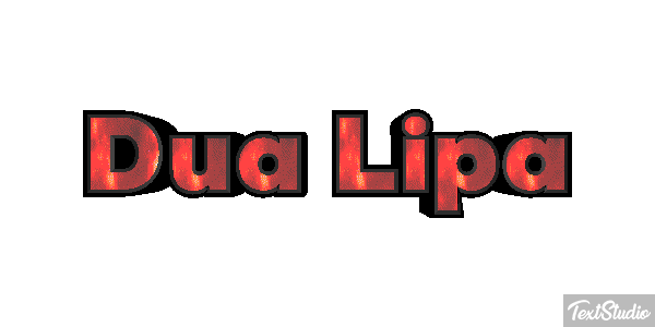 Dua Lipa Efeito do texto