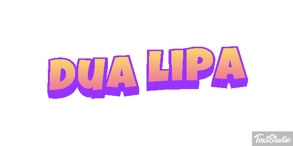 Dua Lipa Efeito do texto