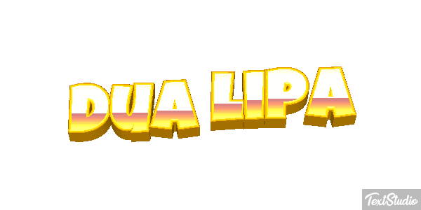 Dua Lipa Efeito do texto