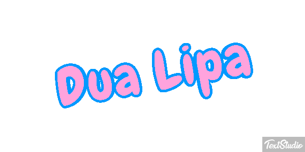 Dua Lipa Efeito do texto