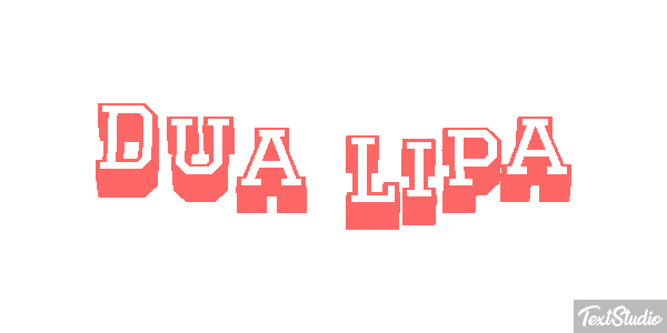 Dua Lipa Efeito do texto