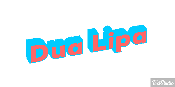 Dua Lipa Efeito do texto