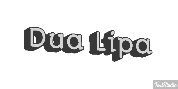 Dua Lipa Efeito do texto