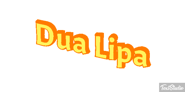 Dua Lipa Efeito do texto