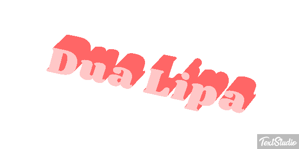 Dua Lipa Efeito do texto