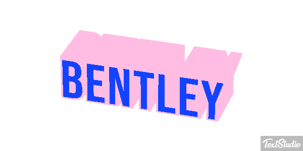 Bentley Effet de texte
