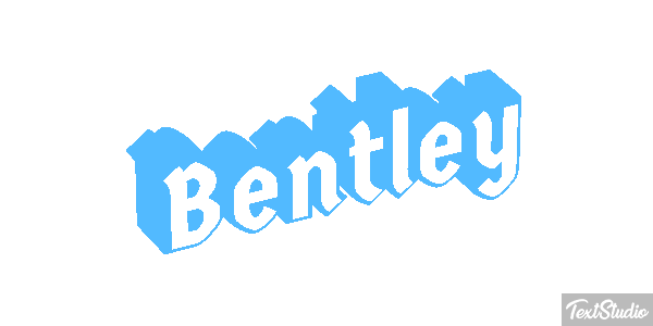 Bentley Effet de texte