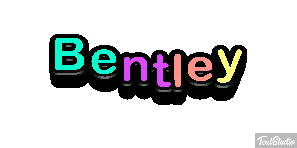 Bentley Effet de texte
