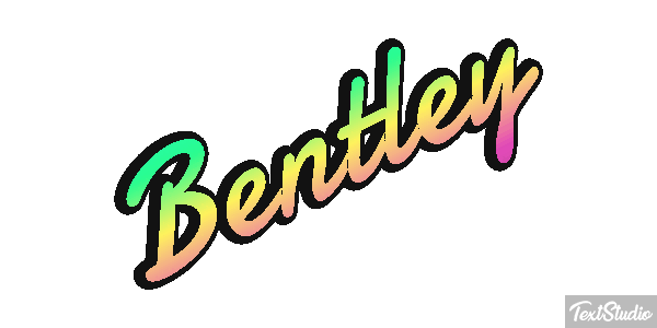 Bentley Effet de texte