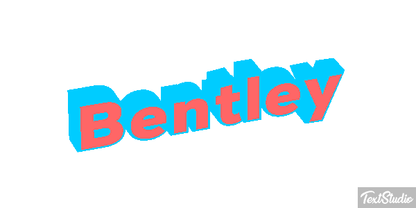 Bentley Effet de texte