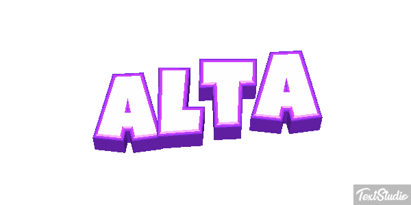 Alta Efeito do texto