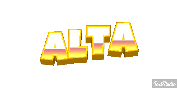 Alta Efeito do texto