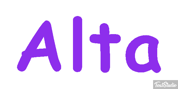 Alta Efeito do texto