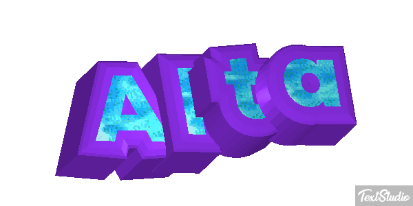 Alta Efeito do texto