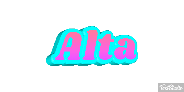 Alta Efeito do texto