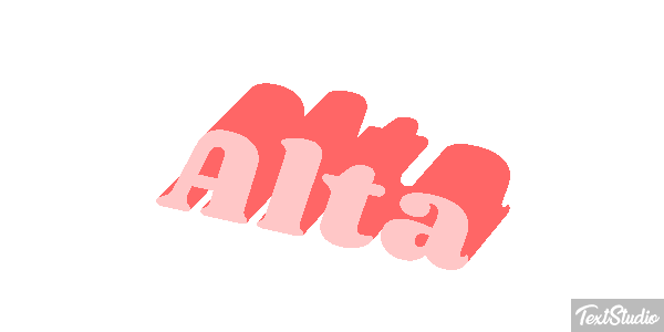 Alta Efeito do texto