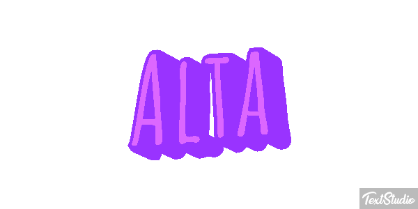 Alta Efeito do texto