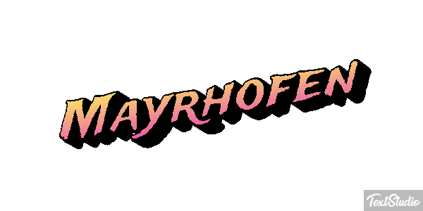 Mayrhofen Efekt tekstowy