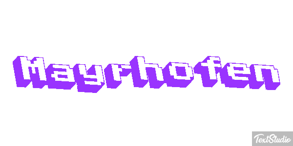 Mayrhofen Efekt tekstowy