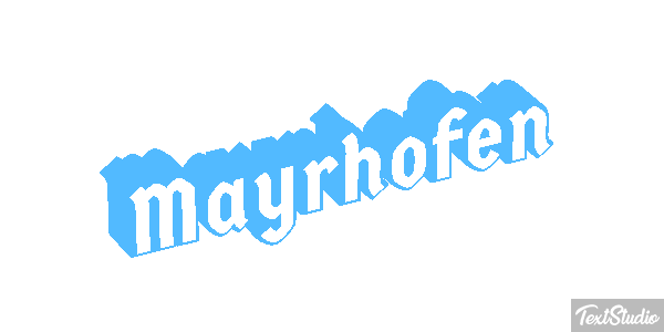 Mayrhofen Efekt tekstowy