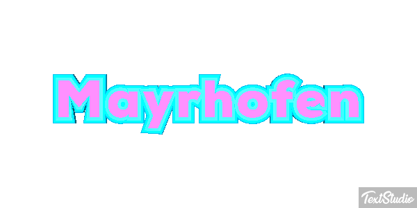 Mayrhofen Efekt tekstowy
