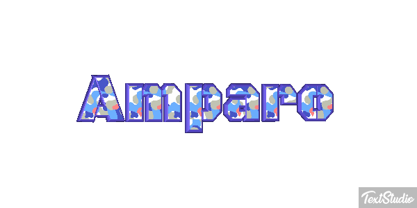 Amparo Text effect