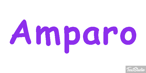 Amparo Text effect