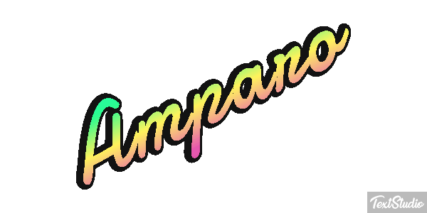 Amparo Text effect