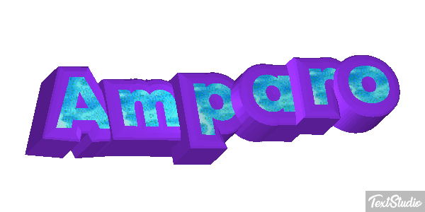 Amparo Text effect