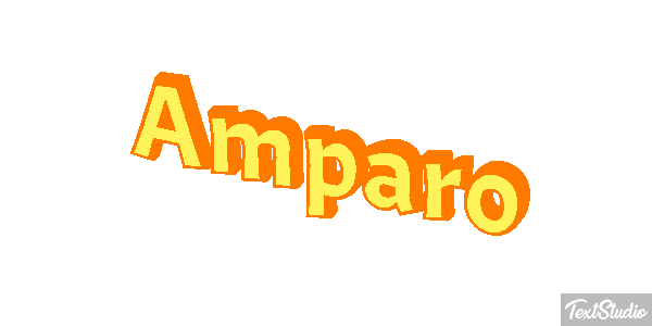 Amparo Text effect