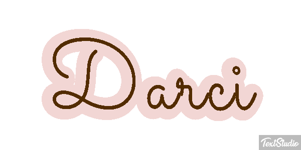 Darci Текстовый эффект