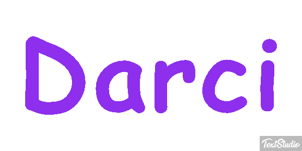 Darci Текстовый эффект