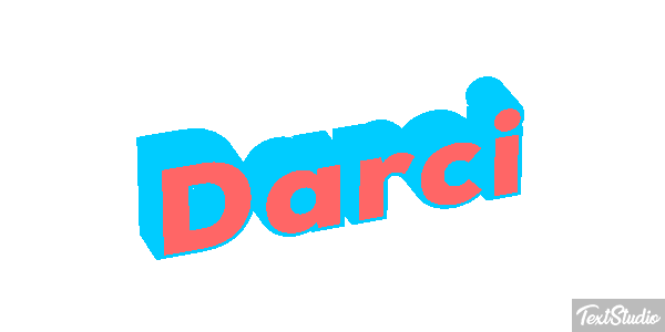 Darci Текстовый эффект