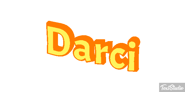 Darci Текстовый эффект