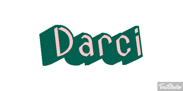 Darci Текстовый эффект