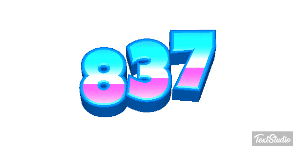 837 Metin efekti