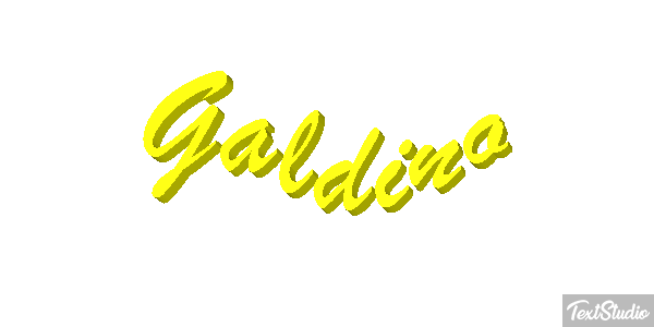 Galdino Texteffekt