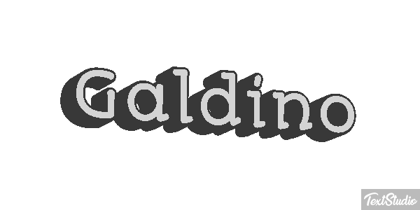 Galdino Texteffekt