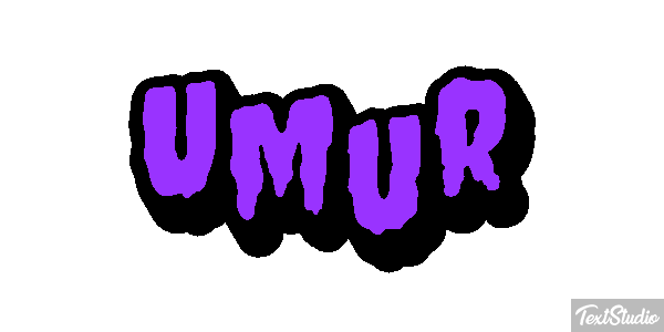 Umur Tekst effect