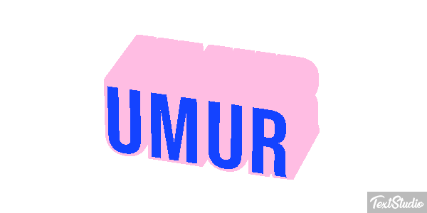 Umur Tekst effect