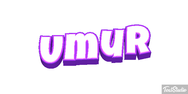 Umur Tekst effect