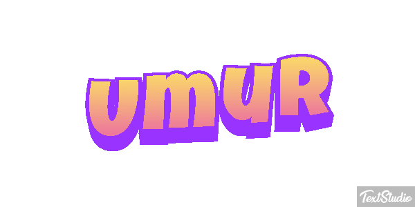 Umur Tekst effect