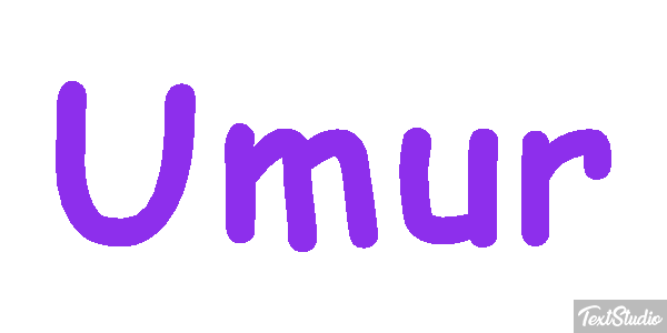 Umur Tekst effect