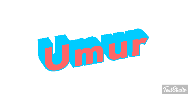 Umur Tekst effect