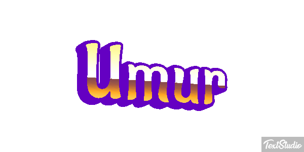 Umur Tekst effect