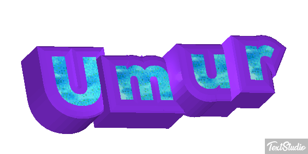 Umur Tekst effect