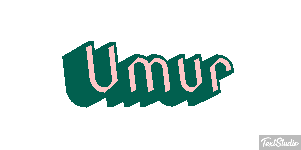 Umur Tekst effect