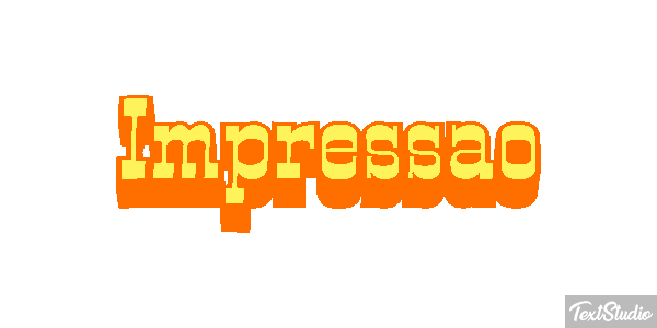 Impressão Texteffekt