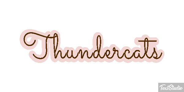 Thundercats Efekt tekstowy